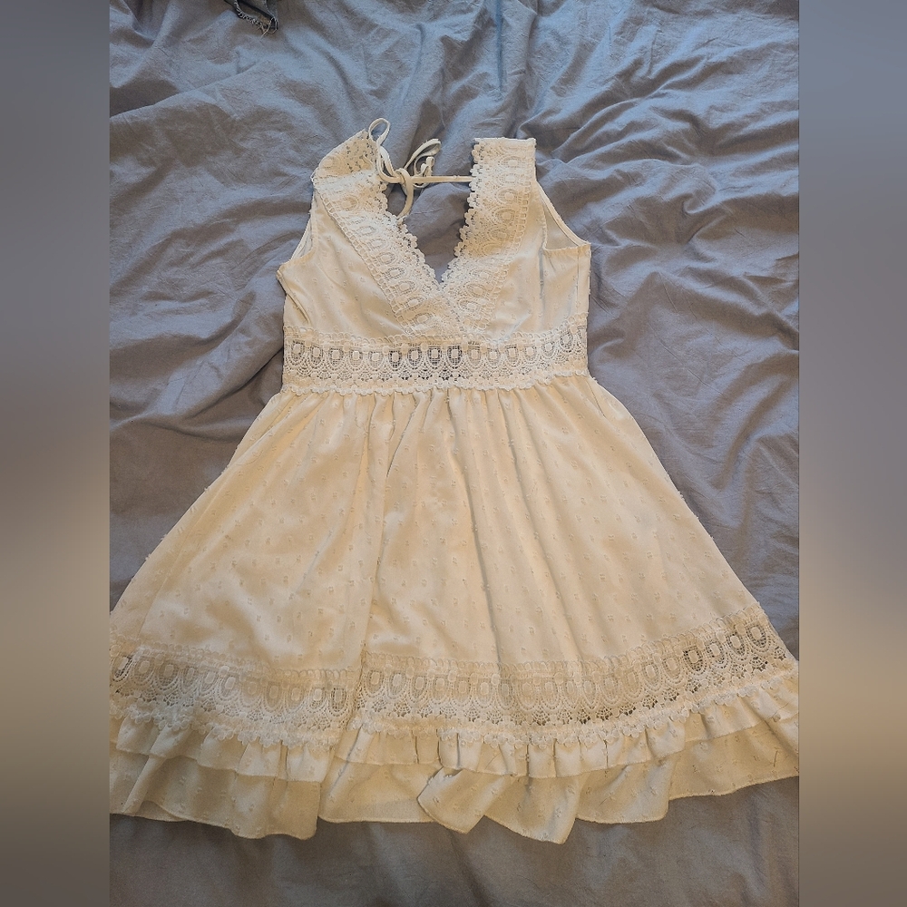 Boho mini dress